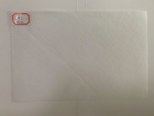 30g White GRS Spunlaced Non-Woven Base Fabric For Flocking