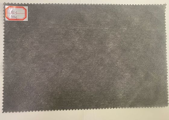 30g Polyester Spunlaced Non-Woven Fabric Gray For Artificial Leather Substrate