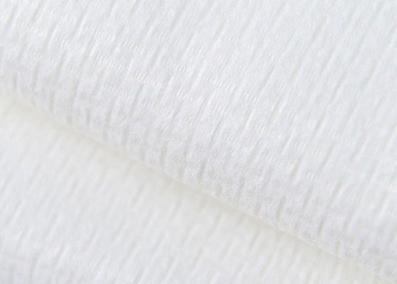 110g White EF Grain Polyester Viscose Cross Spunlaced Non-Woven Cotton Tissue, Wet Wips