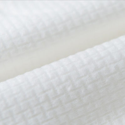110g White EF Grain Polyester Viscose Cross Spunlaced Non-Woven Cotton Tissue, Wet Wips