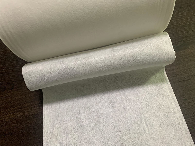 50g White 100% Viscose Spunlace Nonwoven Fabric For Cotton Tissue, Pads, Wet Wipes
